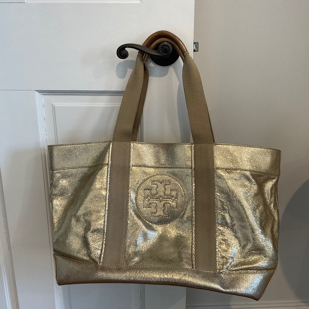 Tory Burch - Metallic Gold Tote